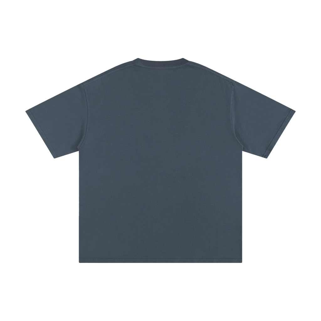 T-Shirt Grey Blue back