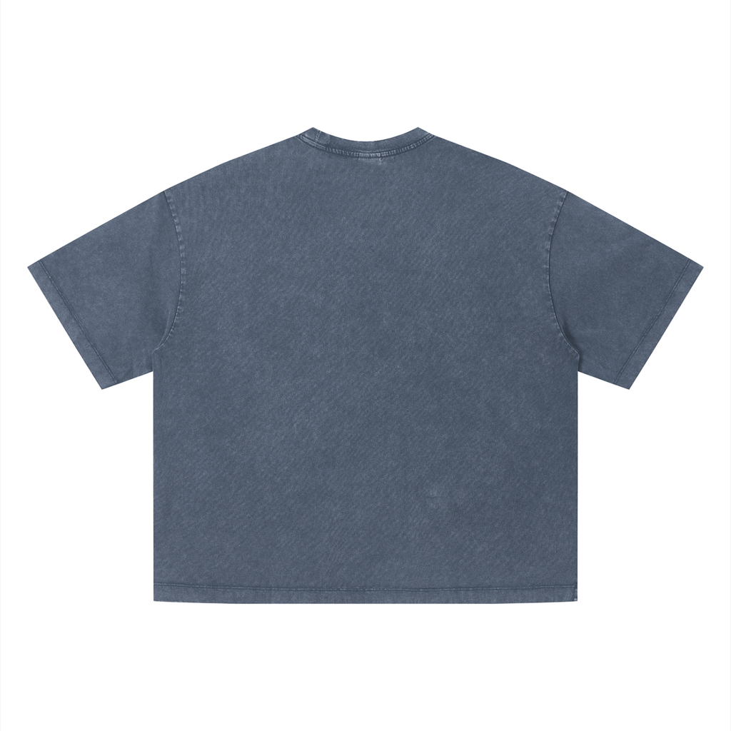 T-Shirt Navy Blue back
